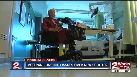 PROBLEM SOLVERS: Veteran cannot get mobility scooter