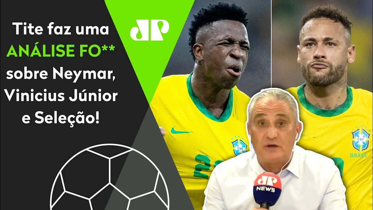 "Pra mim, o Neymar NÃO É MAIS..." Tite ABRE O JOGO, DISSECA a Seleção e FALA TUDO sobre Vinicius Jr!