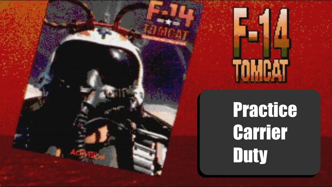 F-14 Tomcat (MSDOS/1989) - Practice Carrier Duty