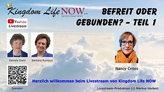 Befreit oder gebunden? - Teil 1 (Nancy Crites / Aug. 2021)