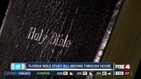 House committee approves studying Bible in Florida schools