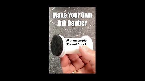 DIY Ink Dauber