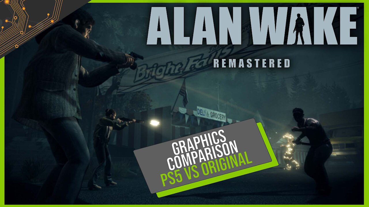 Alan Wake Remastered Vs Original Graphics Comparison