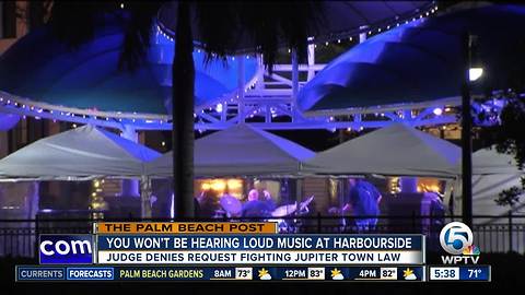 Judge makes decision about music at Harborside