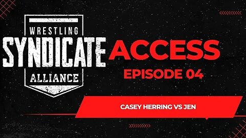 SWA Access 04 | Casey Herring vs Jen | WWE2K22