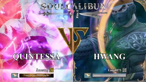 SoulCalibur VI — Amesang (Quintessa) VS Luigi8573 (Hwang) | Xbox Series X Casual