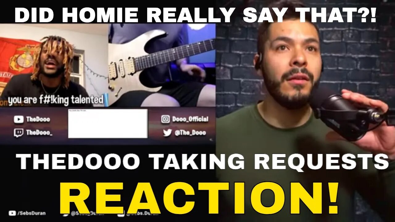 TheDooo taking song requests from strangers (Reaction!)