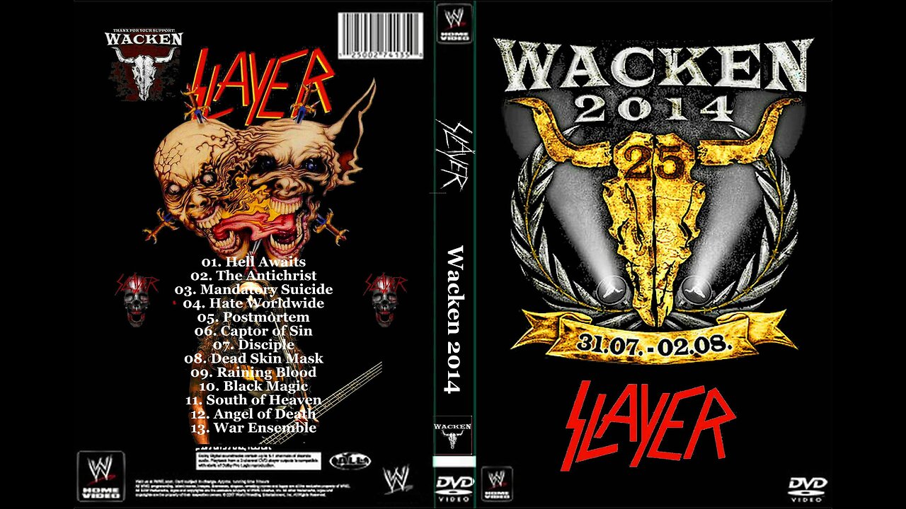 Slayer - Repentless Wacken 2014