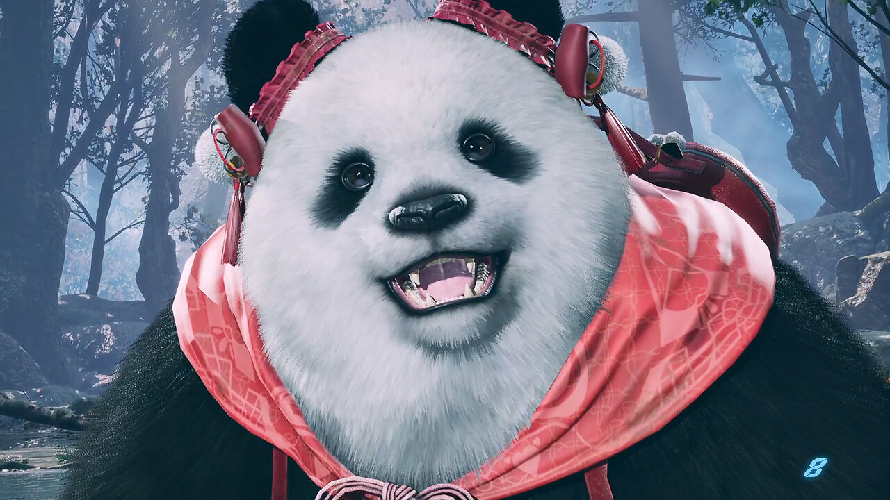 TEKKEN 8 PANDA RAGE ART CLOSE CALL! PANDA STORMING FLOWER