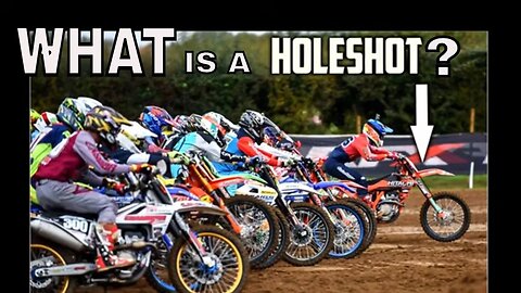 What is a holeshot? Rackum Racing, Low Buck Garage