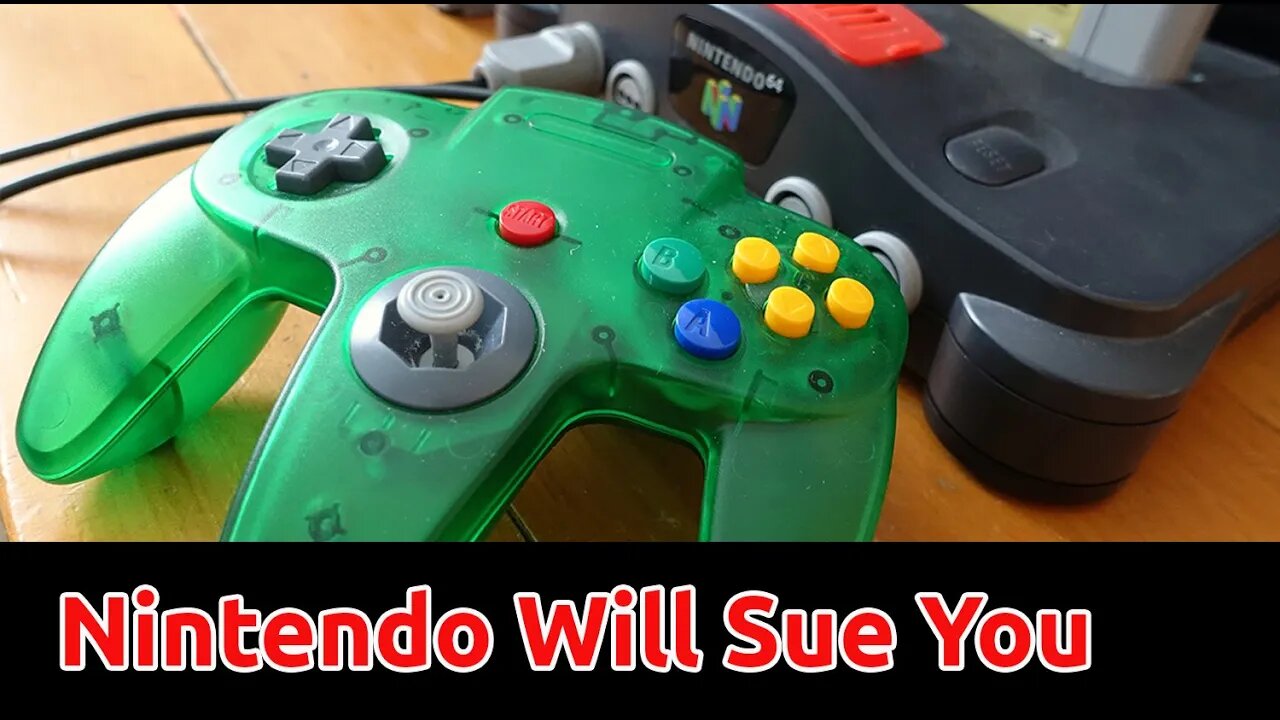 Nintendo Will Sue You For Selling YOUR OWN Console