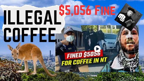 Australian Man Arrested and Fined for Drinking Coffee In Public