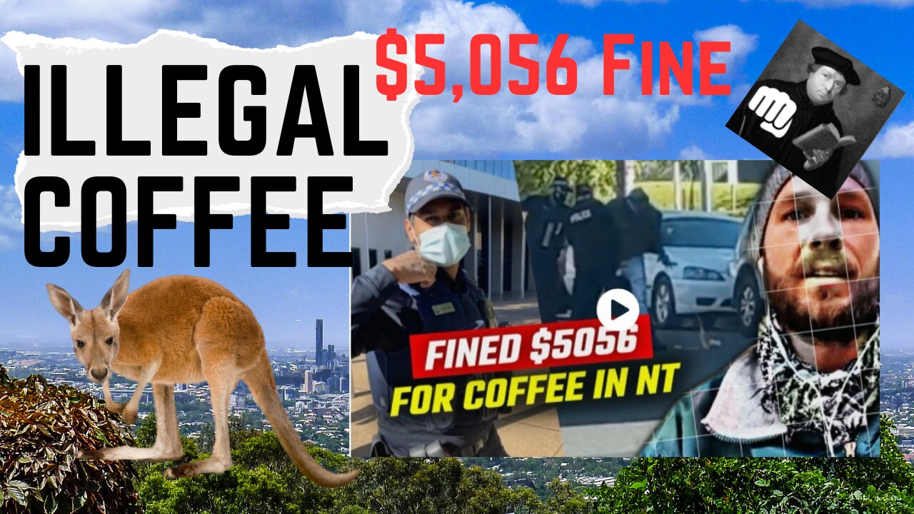 Australian Man Arrested and Fined for Drinking Coffee In Public