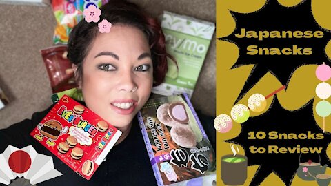 10 Japanese Snacks Food Review (World Market)