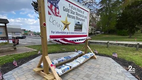 Gold Star Memorial vandalized in Severna Park