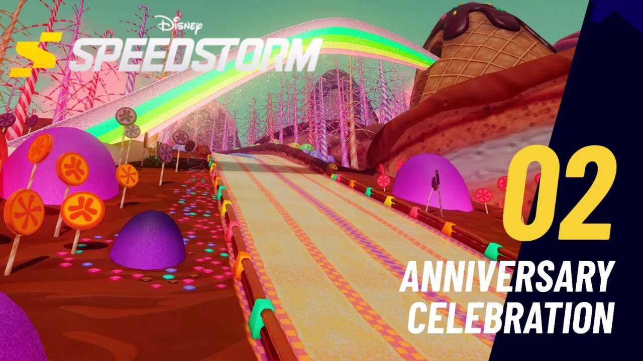 Anniversary Celebration - Disney Speedstorm - Season Seven - Sugar Rush (Chapter 2)