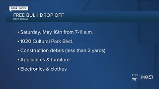 Cape Coral free bulk drop off