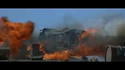 Mad Max Nightrider scene