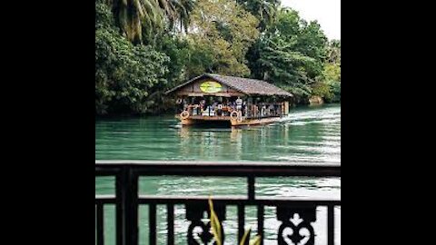Floating Restaurant in the Philippines