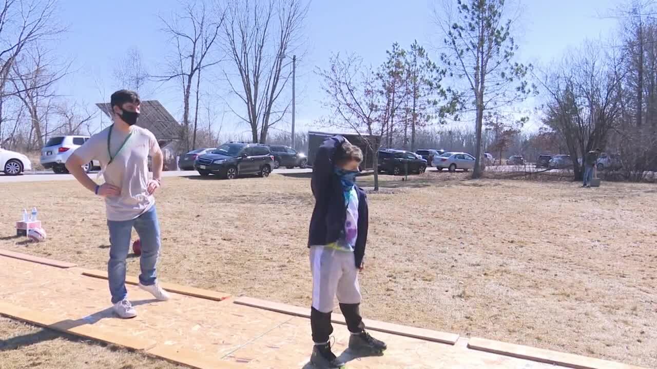 Children and their mentors bond during Big Brothers Big Sisters event on Saturday
