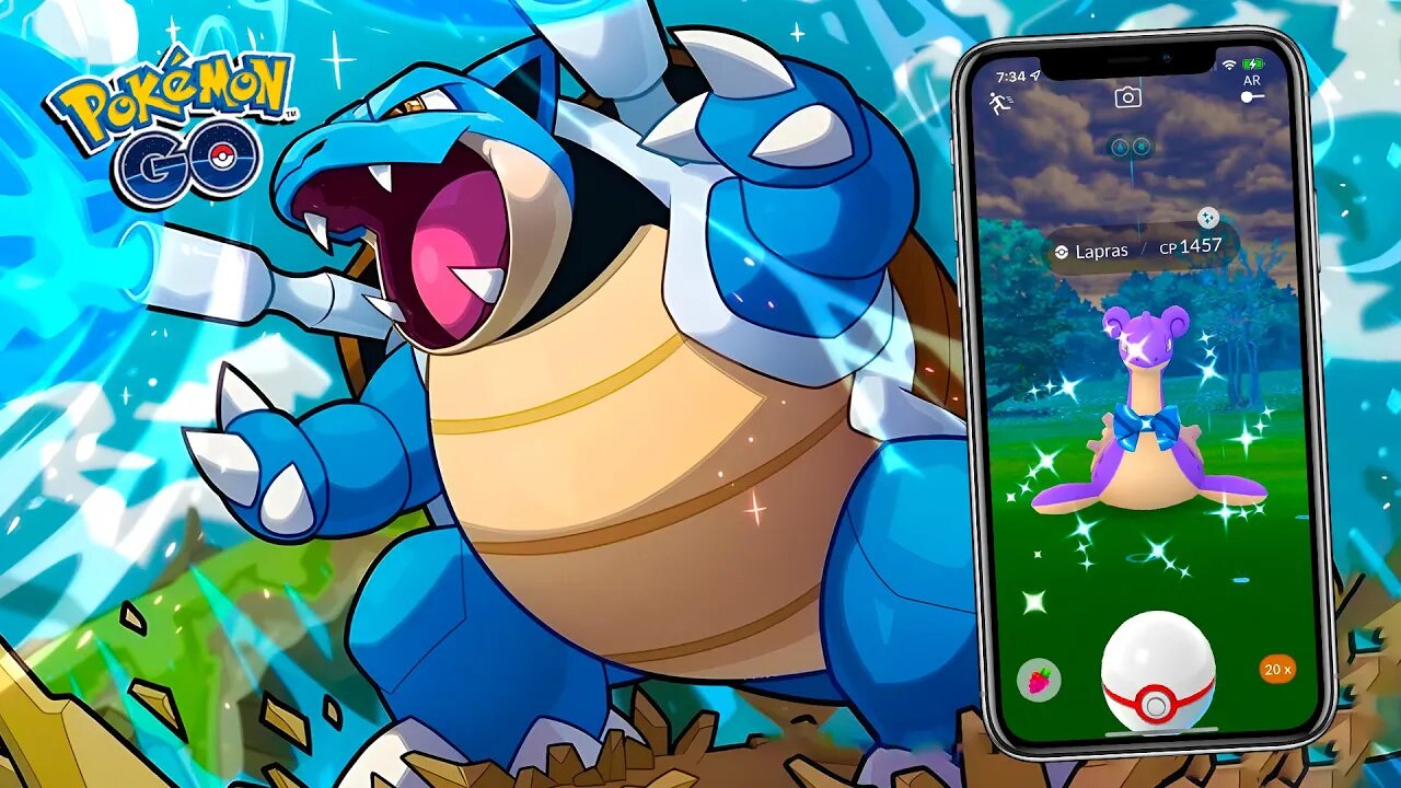 Quais Pokémon FOCAR no Festival Aquático no POKÉMON GO! BLASTOISE E LAPRAS SHINY, Sandygast e MAIS!