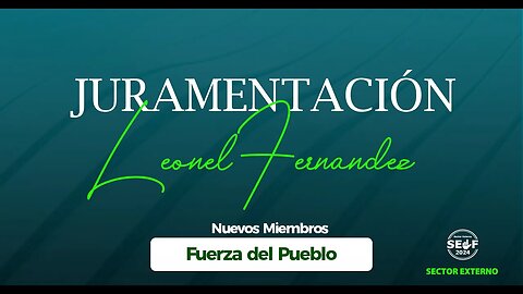 🔴En Vivo: Juramentación de nuevos miembros Prov. La Romana #FuerzaDelPueblo