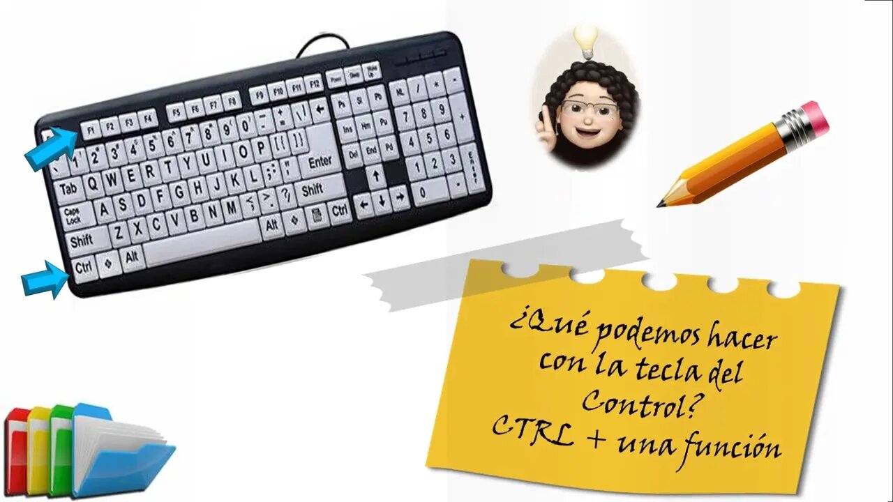 ¿Cómo usar la tecla Control?