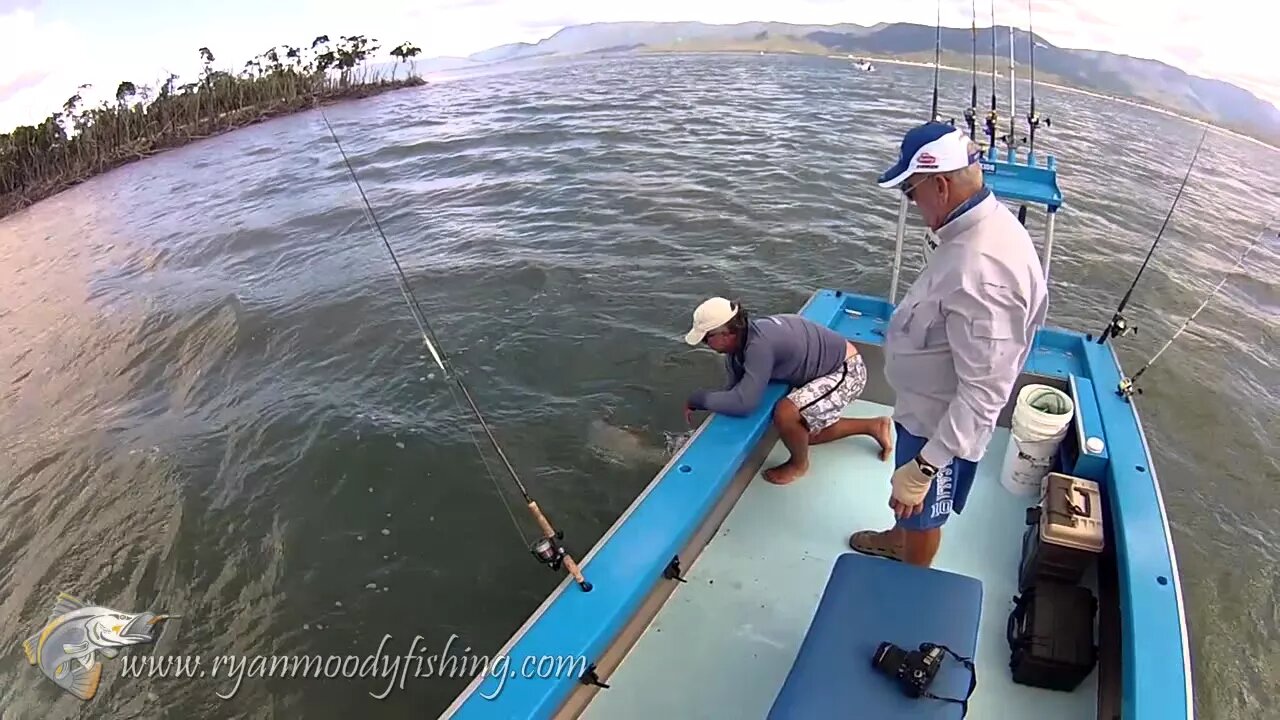 Fish Frames Jacko and Brock Lure Casting Hinchinbrook Barra Part 2