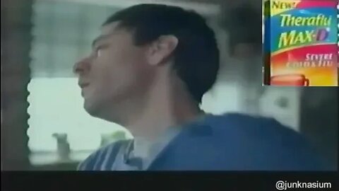 "Guy Overdoses on Theraflu Max-D And Starts Kicking His Own Ass Commercial" (Lost Media) 2010