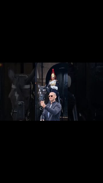 This how to freak how to freak the horse and guard #horseguardsparade