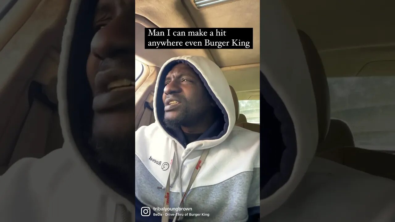 I can make a hit even at Burger King 
