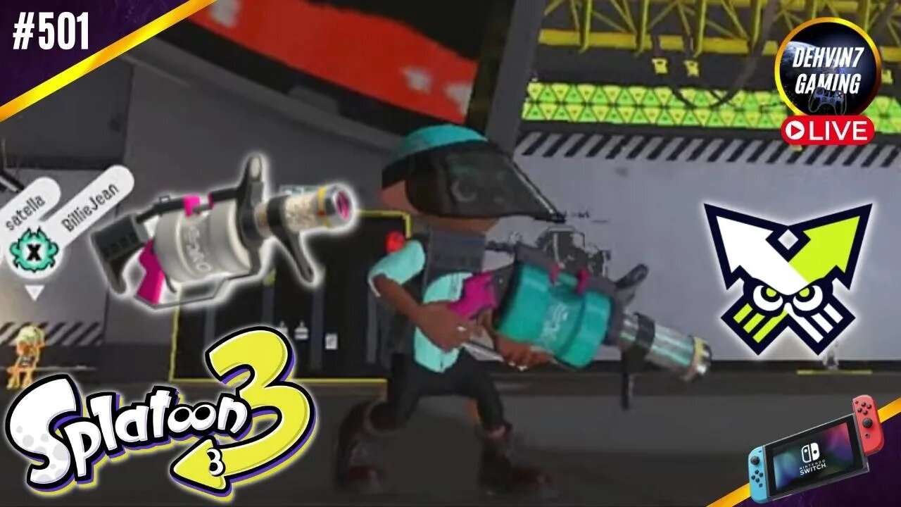 Its Splat time with .96 Gal! Turf wars with Viewers! | Splatoon 3