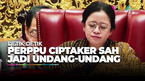 SAH! Perppu Cipta Kerja Resmi Jadi Undang-Undang