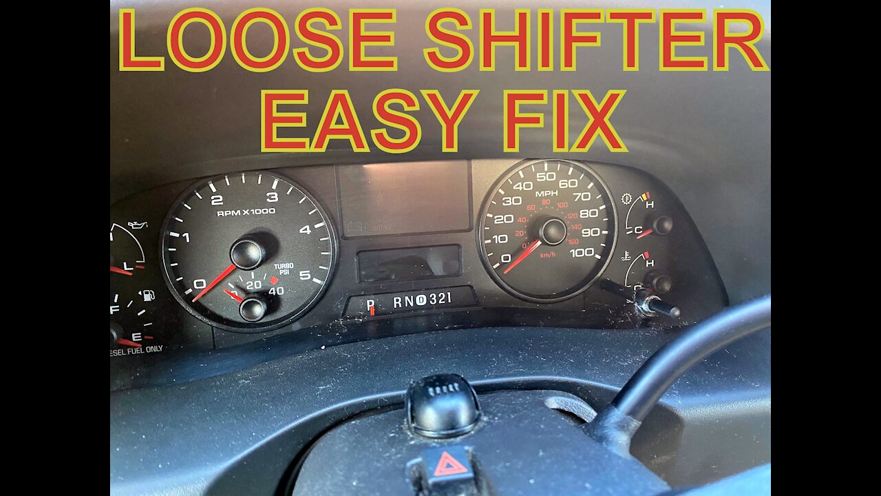 Fix That Loose Ford Shift Lever