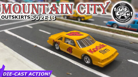 Mountain City Outskirts S02E13 - matchbox hotwheels MLB motormax minigt tarmacworks welly diecast