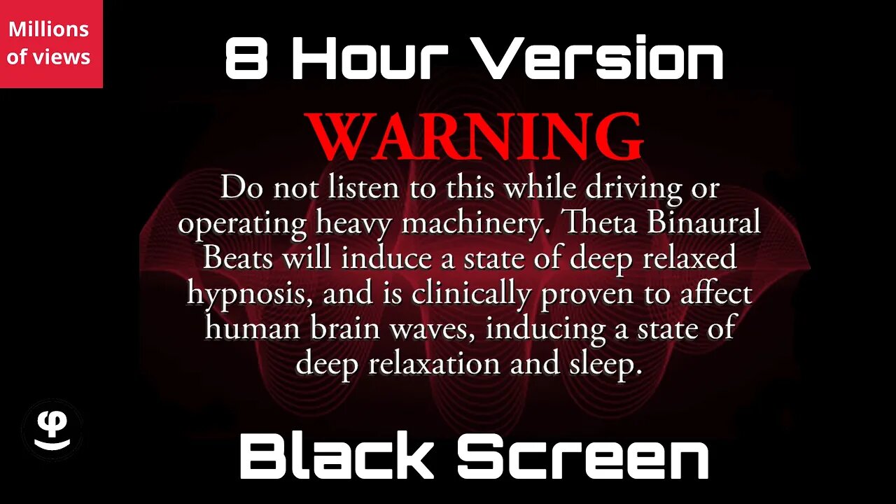 Deep Sleep | Root Chakra | Binaural Beats | Black Screen | 432Hz