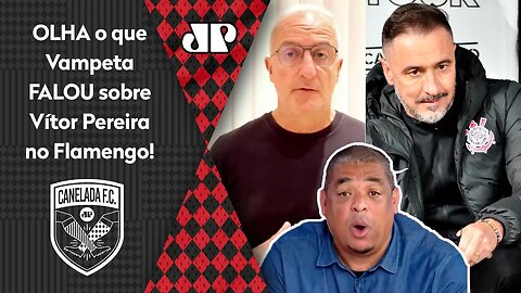 "Vítor Pereira? Cara, EU FALO! O Flamengo CADA VEZ MAIS está..." Vampeta MANDA A REAL sobre POLÊMICA