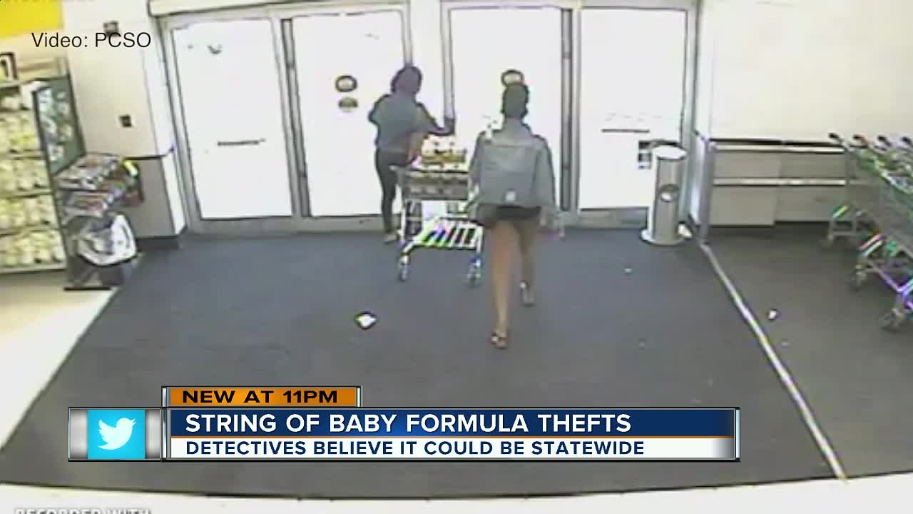 Deputies: Tampa woman behind multi-county baby formula thefts