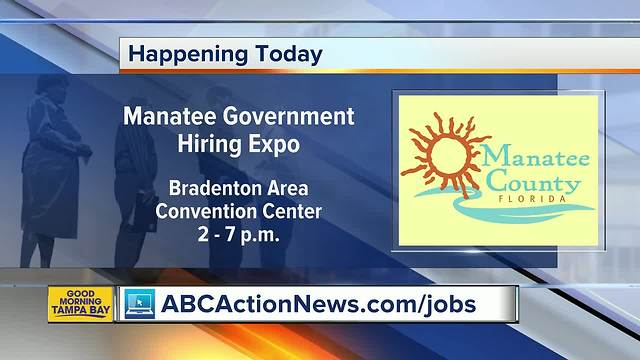 Manatee County holding Hiring Expo on Thursday