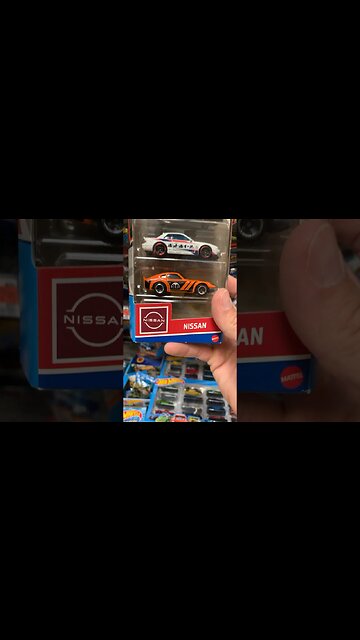 Hot Wheels Peg Hunting: My Epic Search for Nissan 5 Pack #shorts #hotwheels # Nissan #diecast