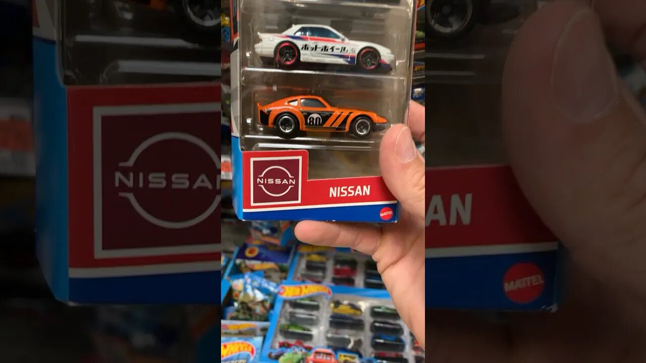 Hot Wheels Peg Hunting: My Epic Search for Nissan 5 Pack #shorts #hotwheels # Nissan #diecast