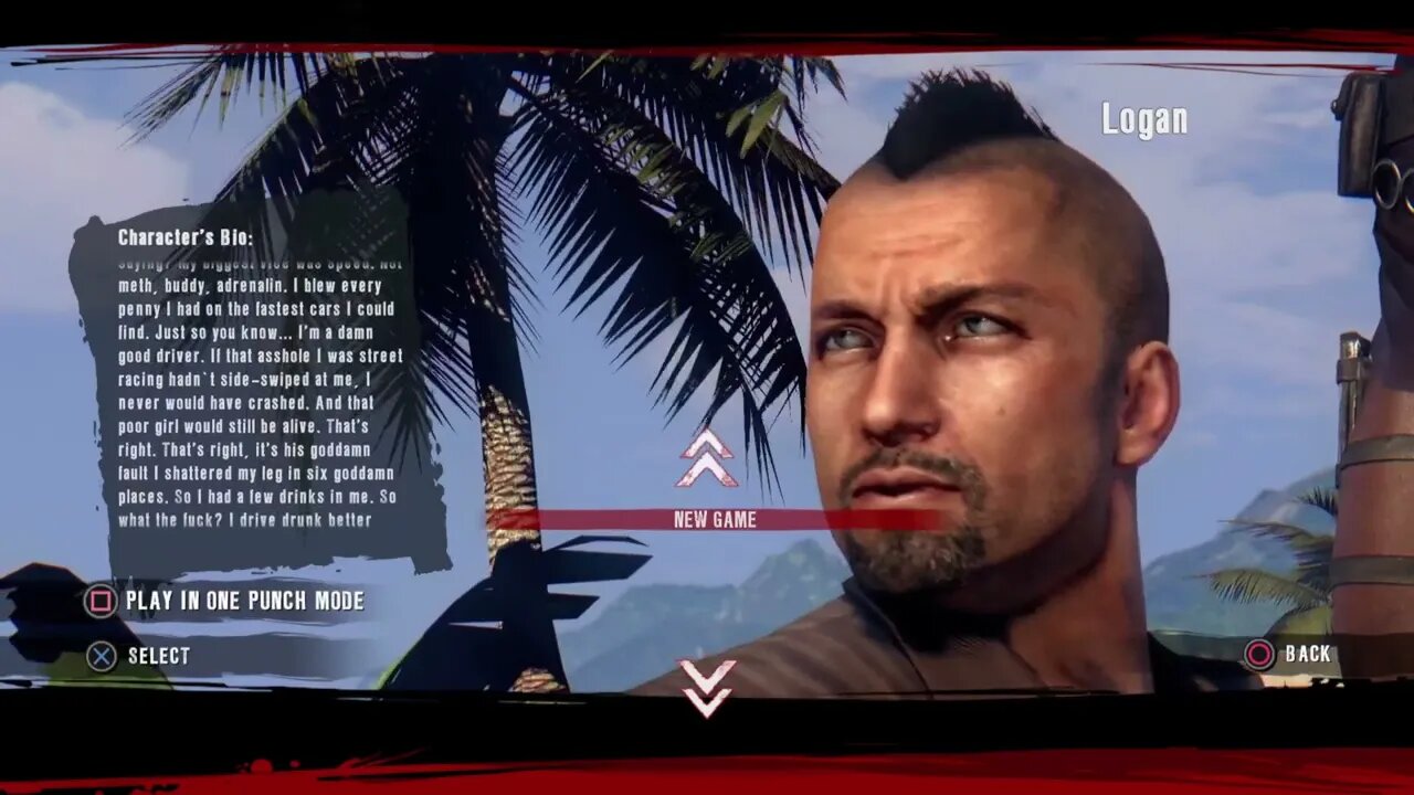 Dead Island Logan Character Bio