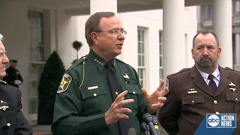 Sheriff Grady Judd sounds off on marijuana after roundtable with President Trump