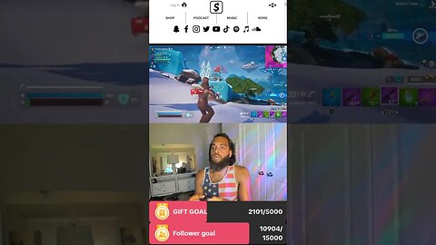 Rock Mercury plays Fortnite, live with Rockers and Mercurians on TikTok