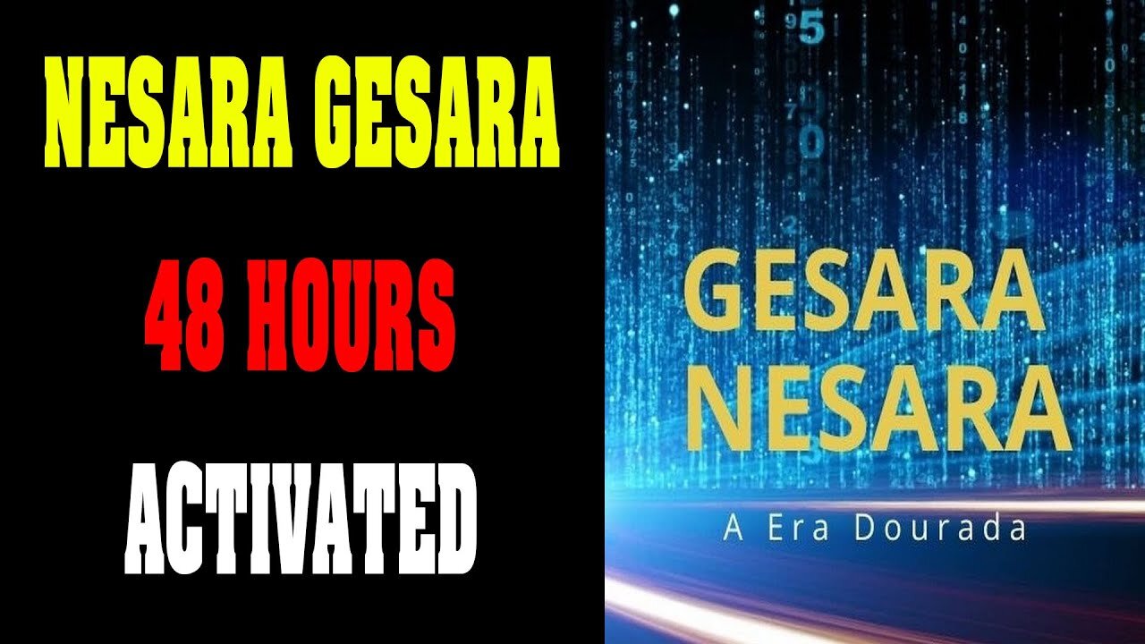 THE GREAT THING IS ABOUT TO RELEASED!!!! NESARA GESARA 48 HOURS ACTIVATED