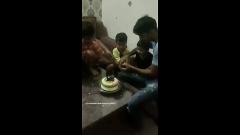 my Birthday Cake Cutting video... following