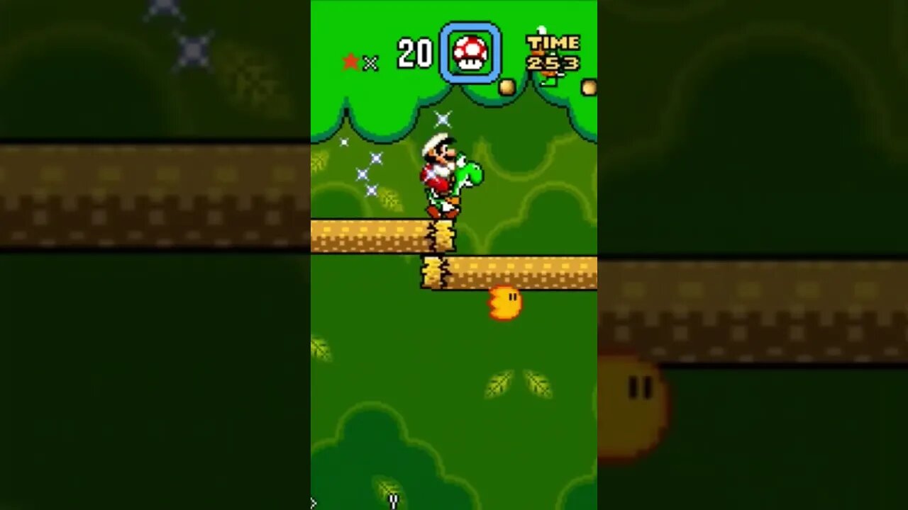 Forest of illusion 1 Super Mario World