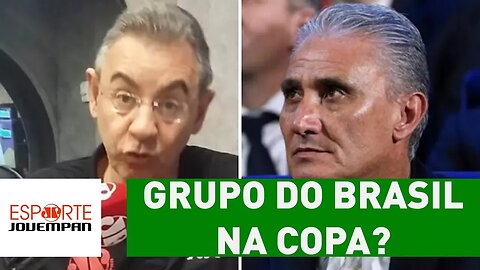 O que FLAVIO PRADO achou do GRUPO do BRASIL na COPA?