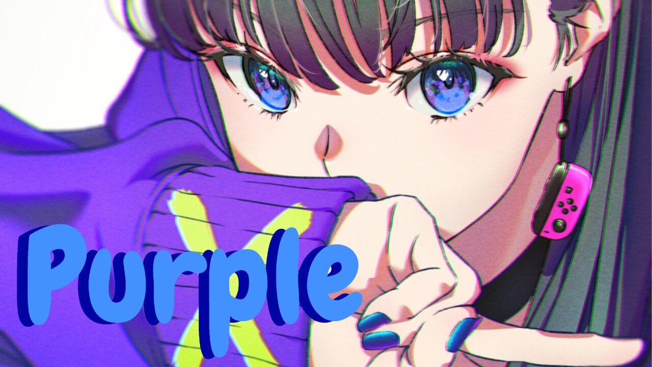 [Nightcore]Purple (woo!ah!)