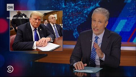 Jon Stewart tackles fallout of the Trump hush money trial